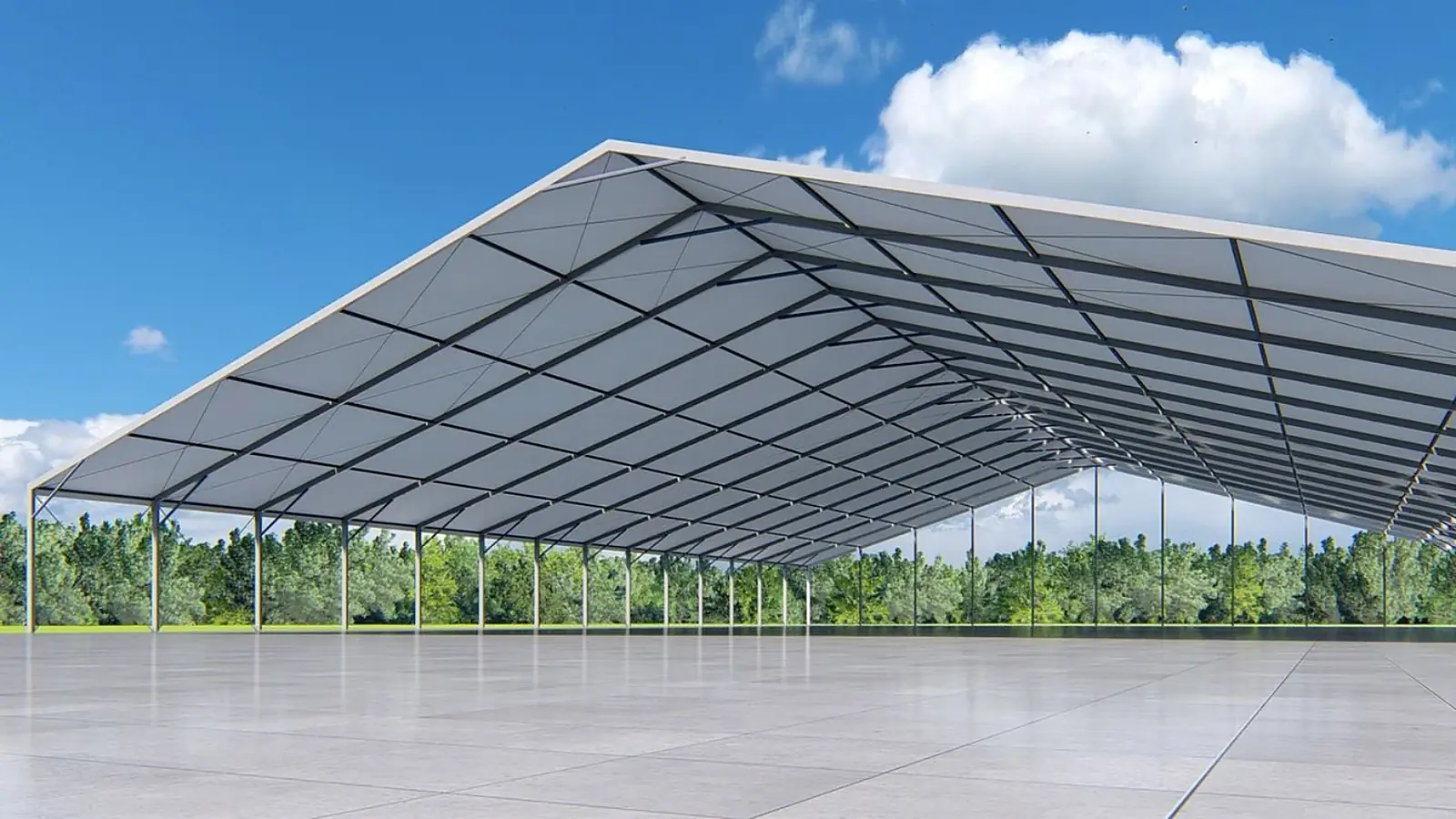 Estructura modular de aluminio