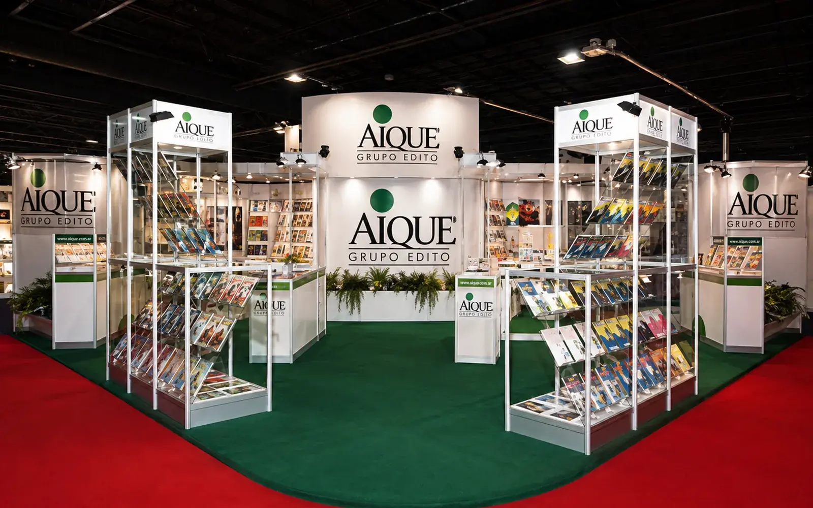 Stand modular de aluminio Aique