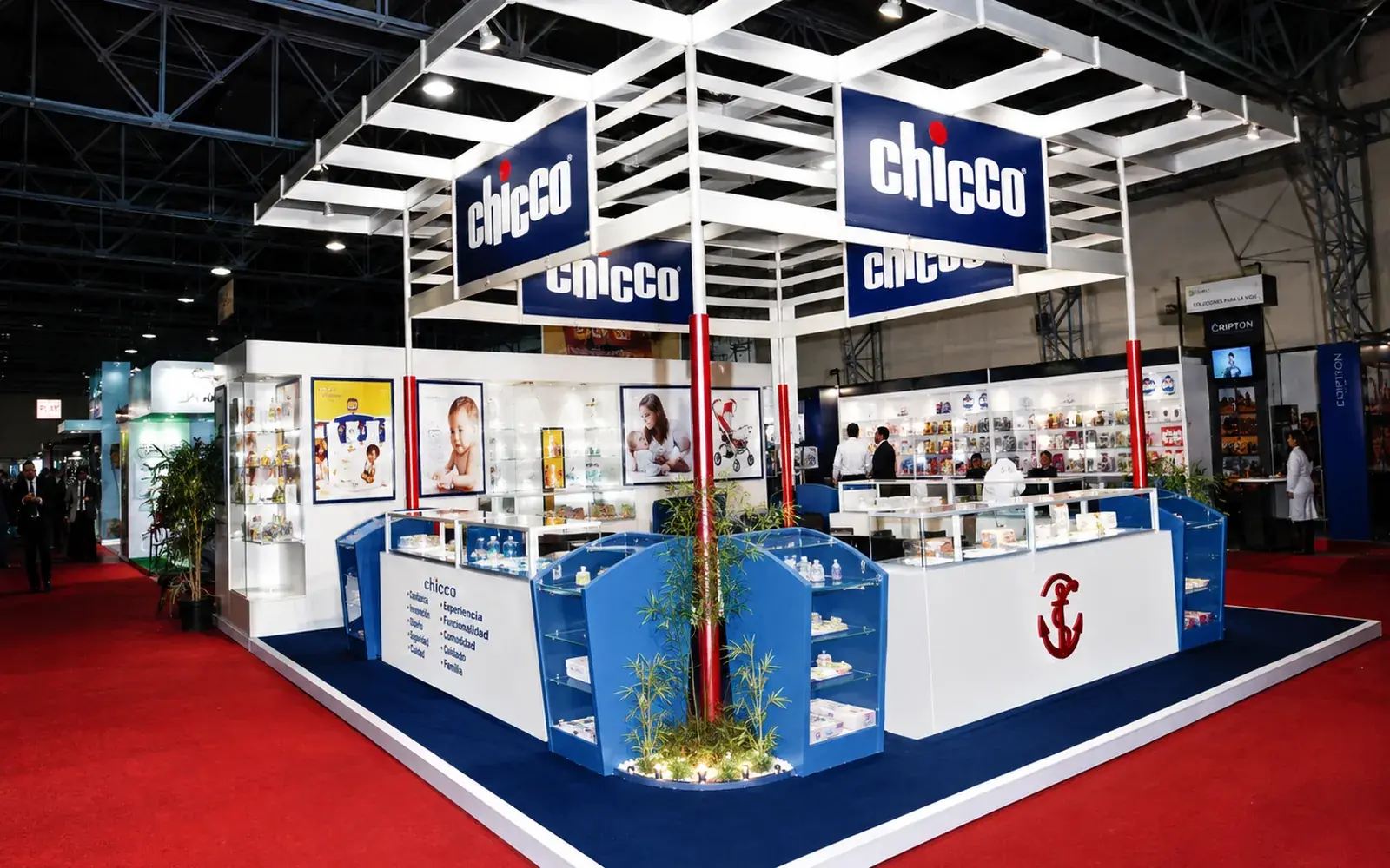 Stand modular de aluminio para exposiciones TecnoTents