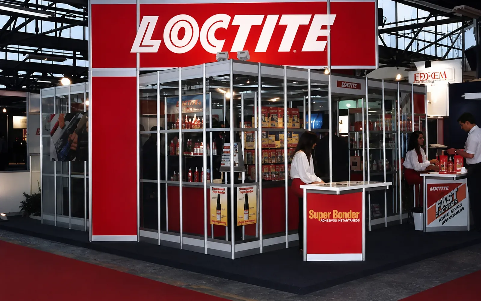 Stand modular de aluminio Loctite