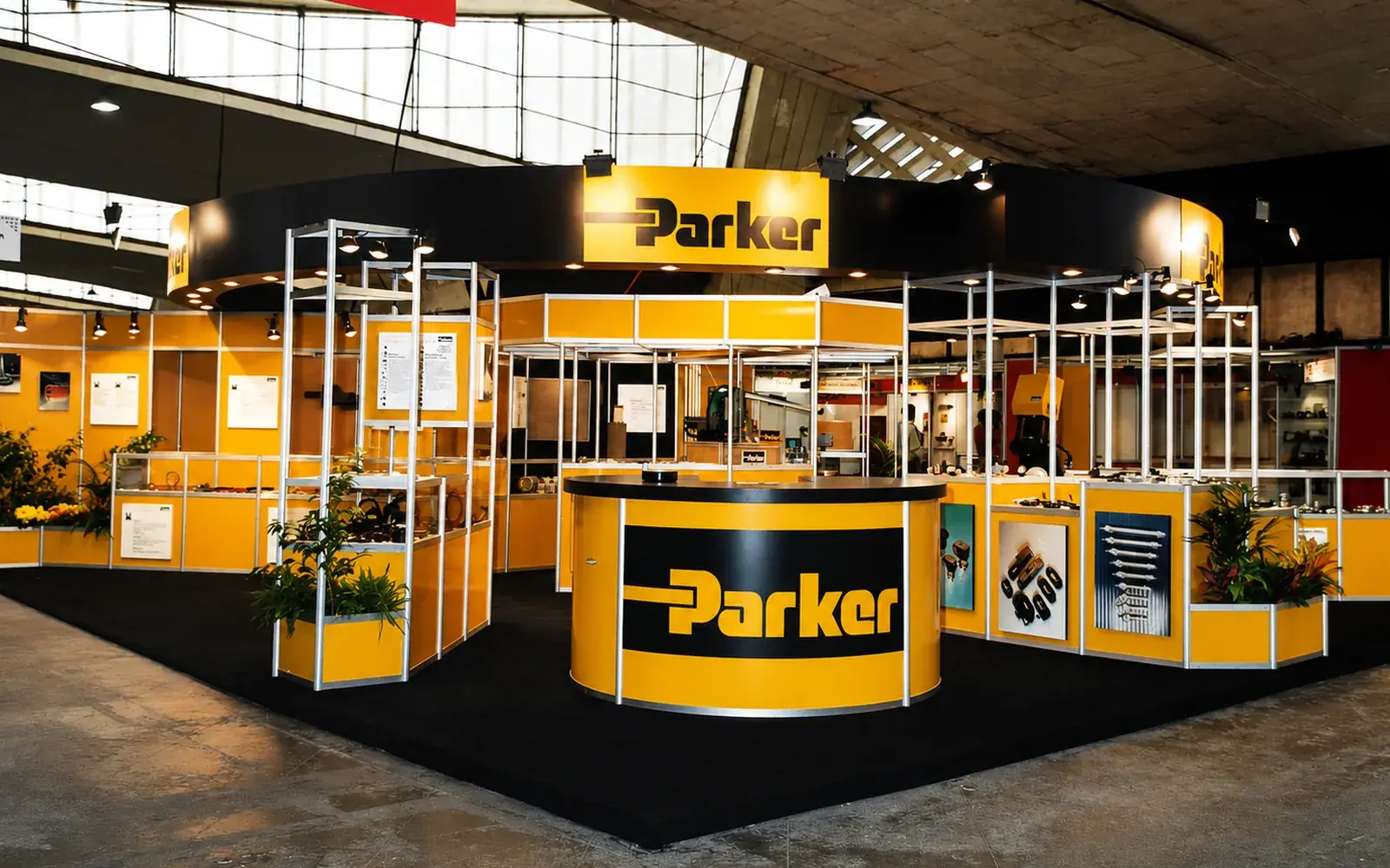 Stand modular de aluminio Parker